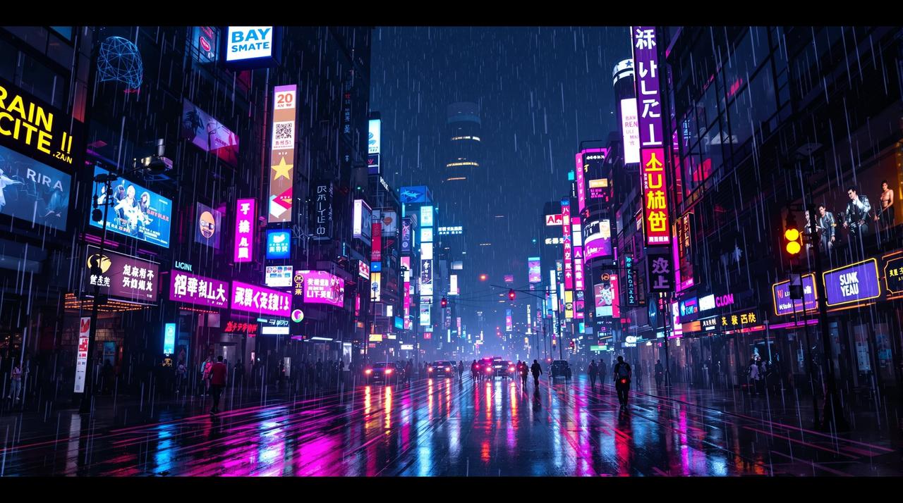 陌陌视频 - 赛博朋克：霓虹都市